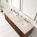 Mid-Century Walnut / Eternal Marfil - 3 Faucet Holes