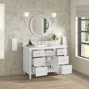 Bright White / White Zeus - 3 Faucet Holes
