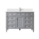 Urban Gray / White Zeus - 1 Faucet Hole
