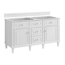Bright White / White Zeus - 3 Faucet Holes