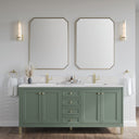 Smokey Celadon / White Zeus - 1 Faucet Hole