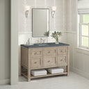 Whitewashed Oak / Parisien Bleu - 3 Faucet Holes