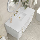 Bright White / White Zeus - 3 Faucet Holes