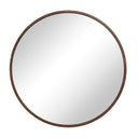 Renwil Modi 30" H x 30" W Wall Mirror - Brown