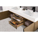 Latte Oak / Matte Black / Glossy White - 1 Faucet Hole