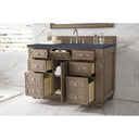 Whitewashed Walnut / Charcoal Soapstone - 3 Faucet Holes