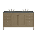 Walnut Whisper / Parisien Bleu - 3 Faucet Holes
