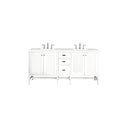 Glossy White / Eternal Jasmine Pearl - 3 Faucet Holes