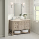 Whitewashed Oak / Eternal Marfil - 3 Faucet Holes