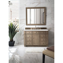 Whitewashed Walnut / White Zeus - 3 Faucet Holes