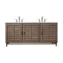 Whitewashed Walnut / Victorian Silver - 3 Faucet Holes