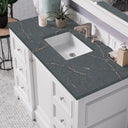 Bright White / Parisien Bleu - 3 Faucet Holes