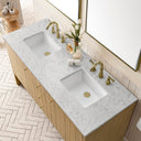 Light Natural Oak / Eternal Jasmine Pearl - 3 Faucet Holes