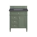 Smokey Celadon / Charcoal Soapstone - 3 Faucet Holes