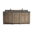 Whitewashed Walnut / Parisien Bleu - 3 Faucet Holes