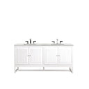 Glossy White / Eternal Jasmine Pearl - 3 Faucet Holes