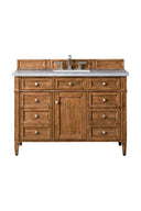 Saddle Brown / Eternal Jasmine Pearl - 3 Faucet Holes