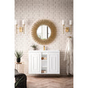 Glossy White / White Glossy - 1 Faucet Hole