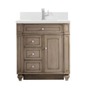 Whitewashed Walnut / White Zeus - 1 Faucet Hole