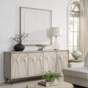Renwil Stardust 48" Wide Wall Art - Matte White