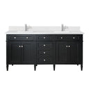 Black Onyx / White Zeus - 1 Faucet Hole