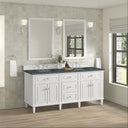 Bright White / Parisien Bleu - 3 Faucet Holes