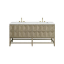 Pebble Oak / Ethereal Noctis - 3 Faucet Holes