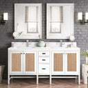 Glossy White / White Zeus - 1 Faucet Hole