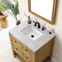 Light Natural Oak / Victorian Silver - 3 Faucet Holes