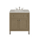 Walnut Whisper / Victorian Silver - 3 Faucet Holes