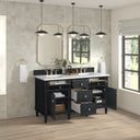 Black Onyx / White Zeus - 3 Faucet Holes