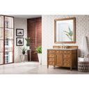 Saddle Brown / Carrara White - 3 Faucet Holes