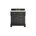 Black Onyx / Lime Delight - 3 Faucet Holes