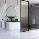 Glossy White / Matte Black / Charcoal Black - 1 Faucet Hole