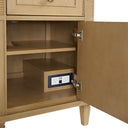 Light Natural Oak / White Zeus - 3 Faucet Holes