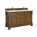 Honey Oak / Ethereal Noctis - 3 Faucet Holes