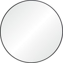 Renwil Posadas 36" Tall Round Wall Mirror - Black