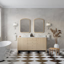 Coastal Driftwood / White Zeus - 3 Faucet Hole