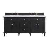Carrara White - 3 Faucet Holes