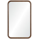 Renwil Dickens 32" Tall Rectangle Wall Mirror - Brown