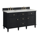 Black Onyx / Lime Delight - 3 Faucet Holes