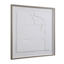 Renwil Stardust 48" Wide Wall Art - Matte White