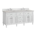Bright White / Eternal Jasmine Pearl - 3 Faucet Holes