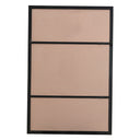 Renwil Annalise 45" Tall Rectangle Wall Mirror - Black