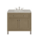Walnut Whisper / Victorian Silver - 3 Faucet Holes