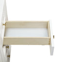 Glossy White / Victorian Silver - 3 Faucet Holes