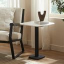 Renwil Laila Indoor Cast Aluminum Side Table - Matte Black