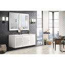 Glossy White / White Zeus - 3 Faucet Holes