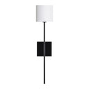 Renwil Eunices 24" Length Wall Sconce - Black And White