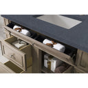 Whitewashed Walnut / Charcoal Soapstone - 3 Faucet Holes